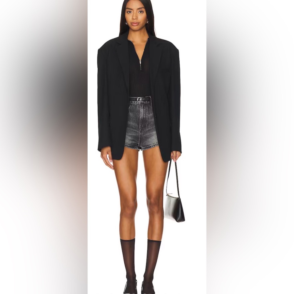 GRLFRND Blue Denim Shorts